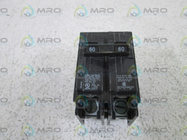 SIEMENS B260 CIRCUIT BREAKER 60A *NEW NO BOX*