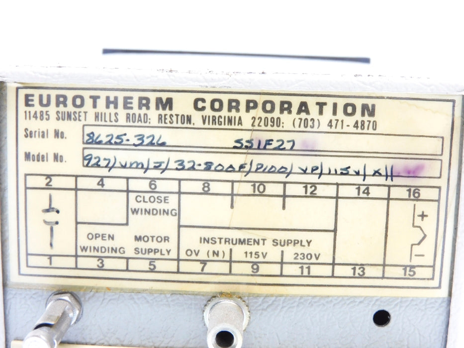 TEC SYSTEMS 927/VM/J/32-80AF/P100/VP/115V/X// UNMP