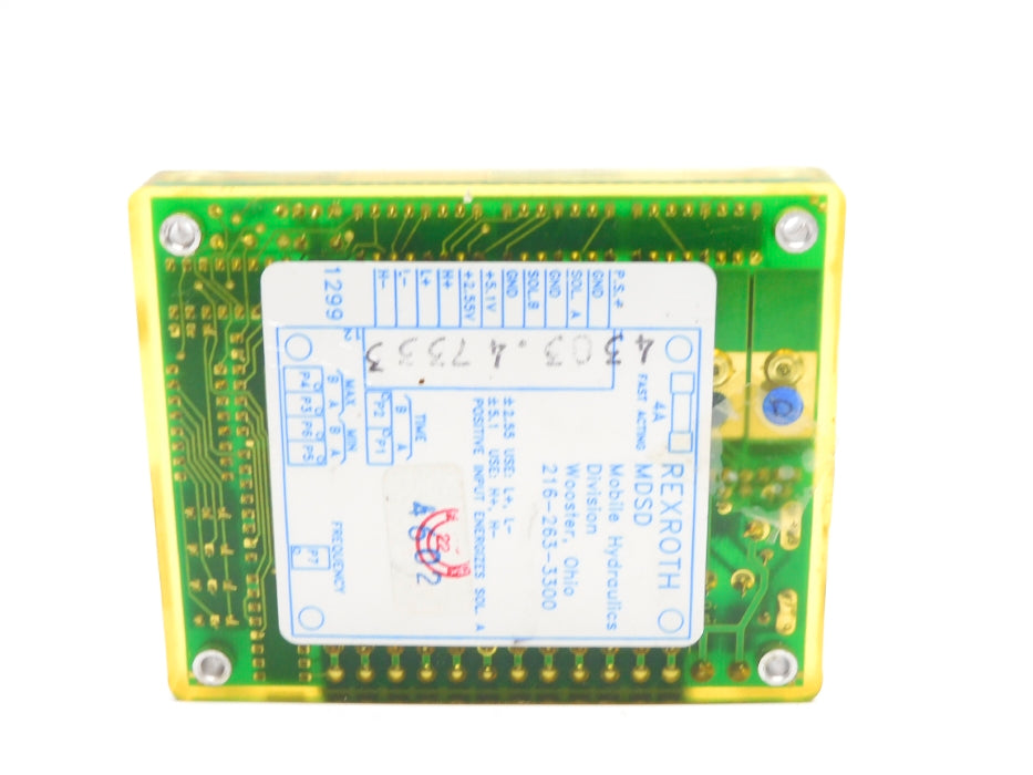 BOSCH REXROTH MDSD1K-2X/1 UNMP