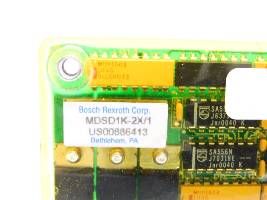 BOSCH REXROTH MDSD1K-2X/1 UNMP