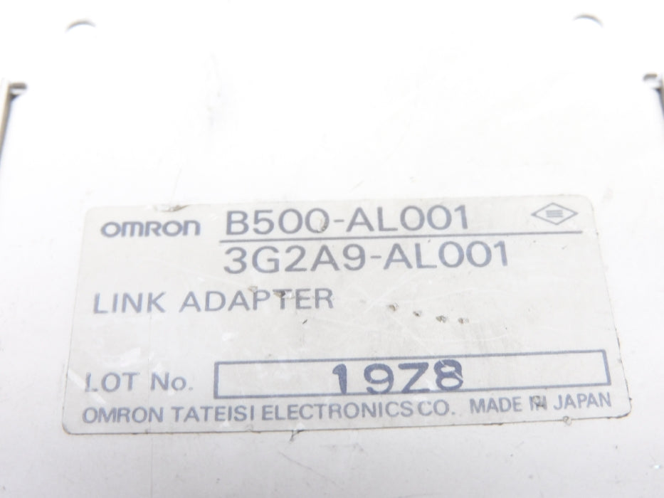 OMRON B500-AL001 3G2A9-AL001 UNMP