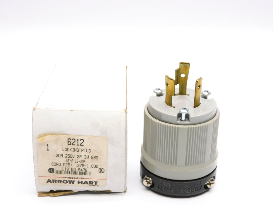 ARROW HART 6212 250V 20A NSMP