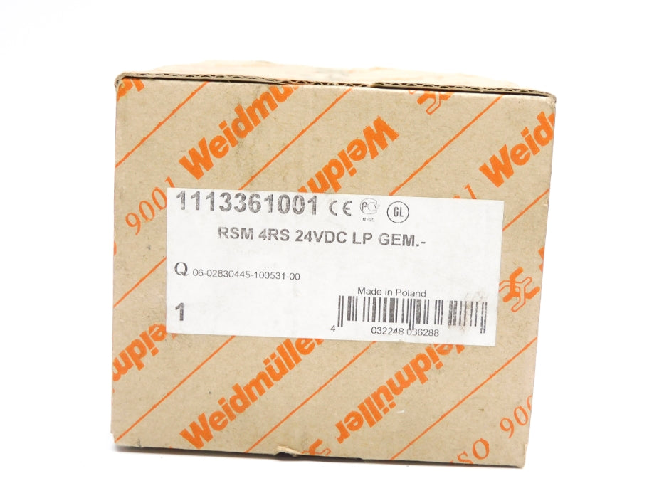 WEIDMULLER 1113361001 RSM4RS NSMP