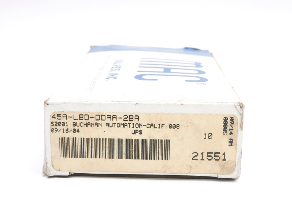 MAC 45A-LBD-DDAA-2BA 24VDC 120PSI NSMP