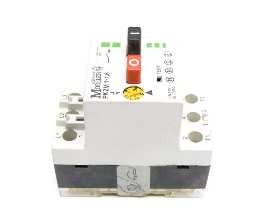 KLOCKNER MOELLER PKZM1-1.6 575V 1.0-1.6A NSMP