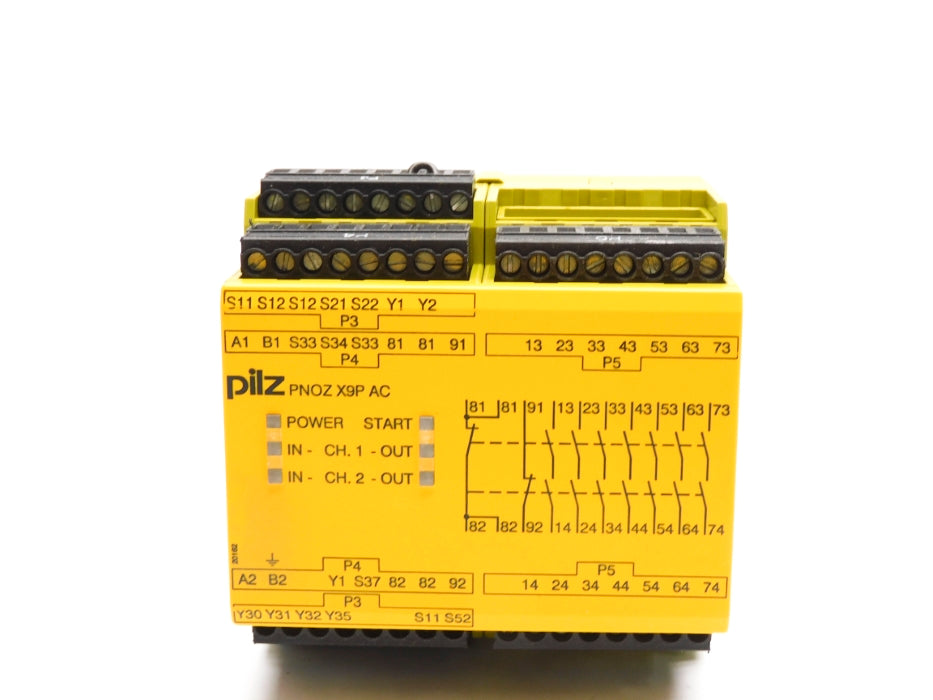 PILZ PNOZX9P24VDC100-240VACDC7NO2NC2SO 777606 24VDC NSMP