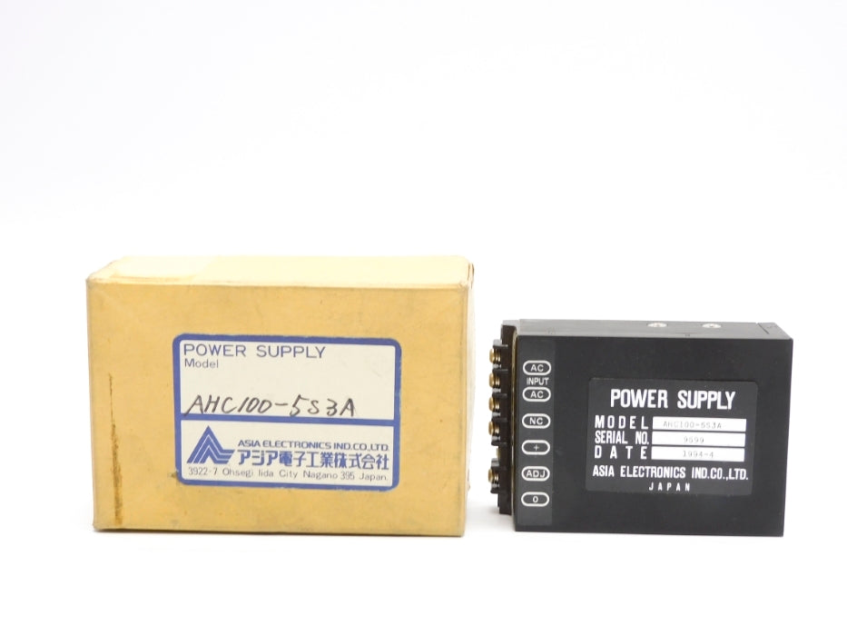 ASIA ELECTRONICS AHC100-5S3A NSMP