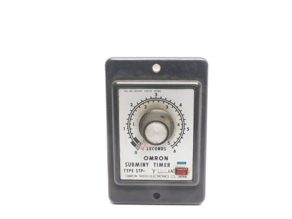 OMRON STP-Y 100VAC 0-6SEC. UNMP