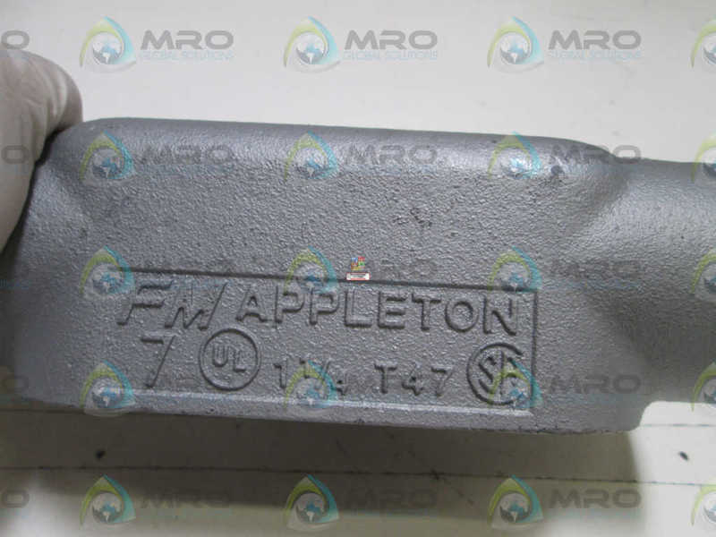 APPLETON CONDULET 1 1/4" T47  NSNP