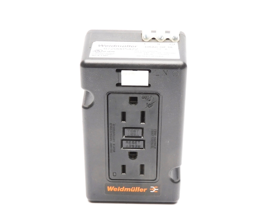 WEIDMULLER 6720005422 DRACGF15 SER. A NSNP