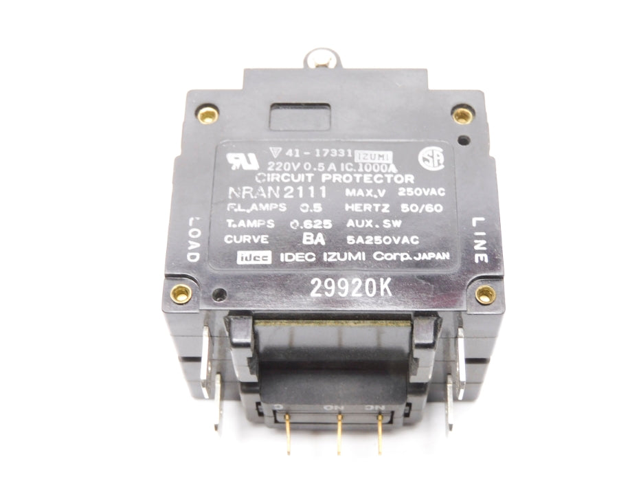 IDEC NRAN21110.5ABA 0.5A 250VAC NSMP