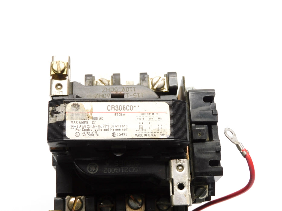GENERAL ELECTRIC CR306C0** 115-120V 110V UNMP