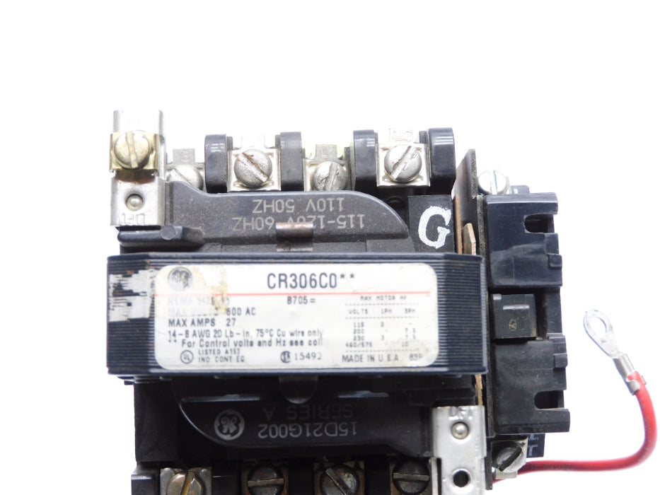 GENERAL ELECTRIC CR306C0** 115-120V 110V UNMP