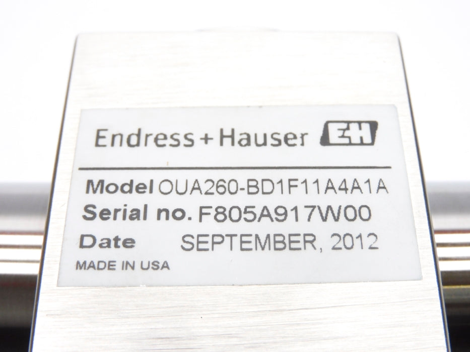 ENDRESS+HAUSER OUA260-BD1F11A4A1A NSMP