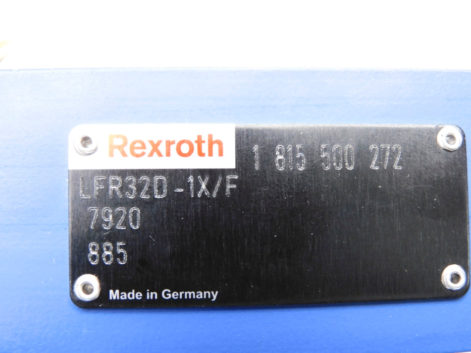 REXROTH 1815500272 LFR32D-1X/F NSNP