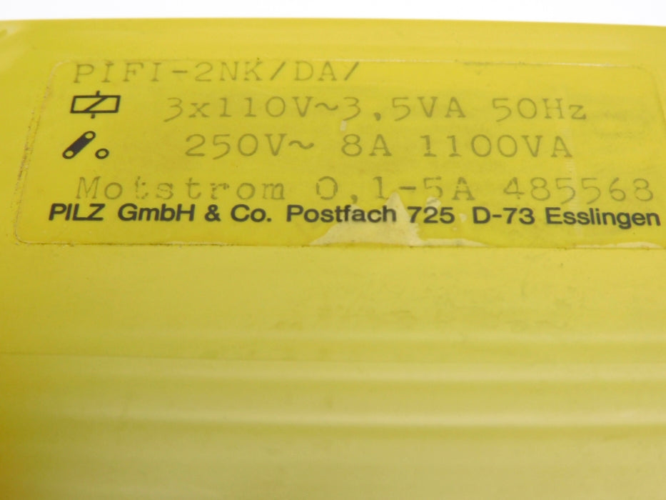 PILZ PIFI-2NK/DA/ 485568 110V NSMP