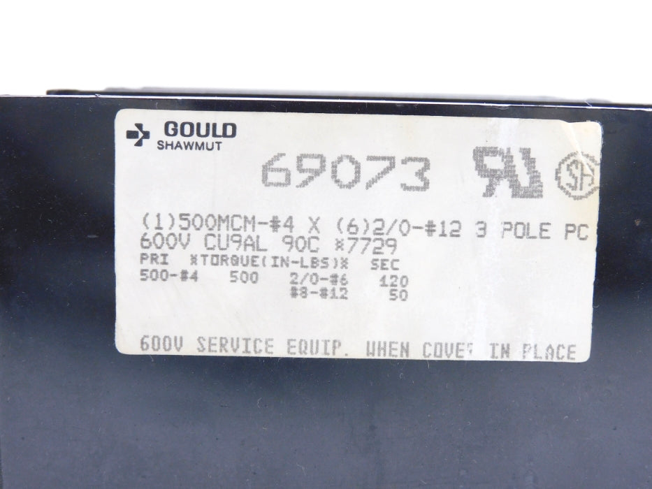 GOULD SHAWMUT 69073 UNMP