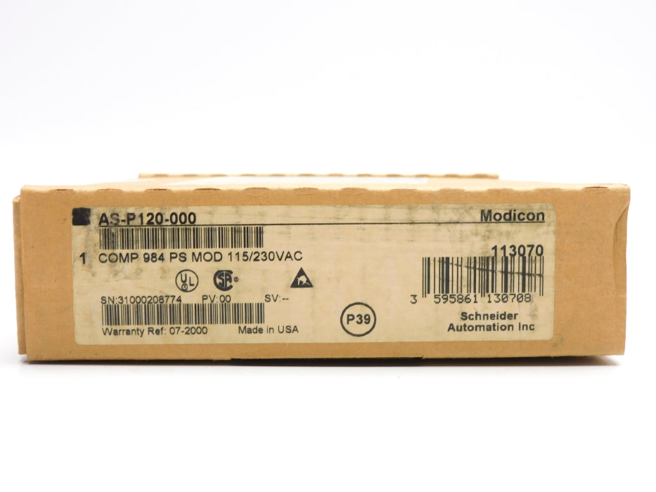 SCHNEIDER ELECTRIC AS-P120-000 NSFS