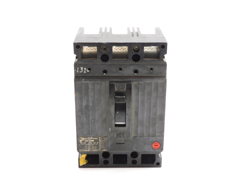 GENERAL ELECTRIC TED136060 60A 600VAC UNMP