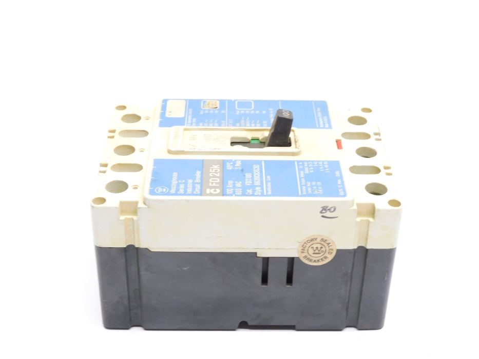 WESTINGHOUSE FD3100 SER. C 100A 600VAC UNMP