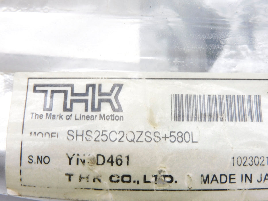 THK SHS25C2QZSS+580L NSMP