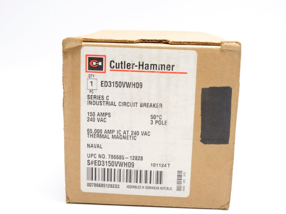 CUTLER HAMMER ED3150VWH09 SER. C 240VAC 150A NSMP