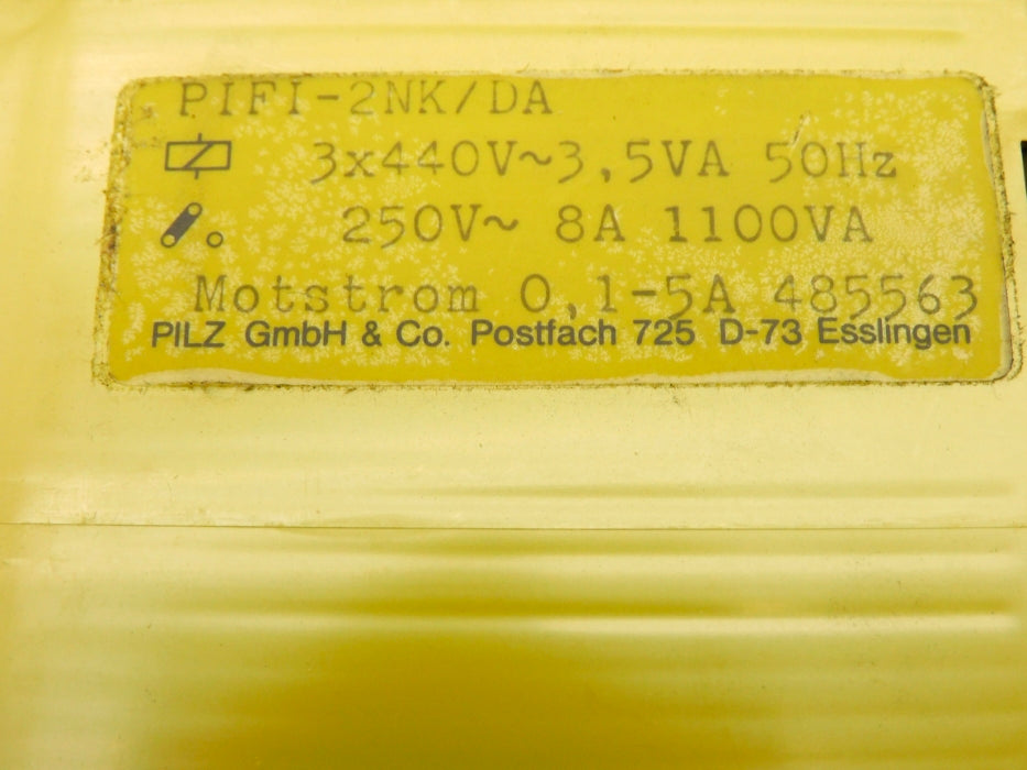 PILZ PIFI-2NK/DA 485563 440V NSMP