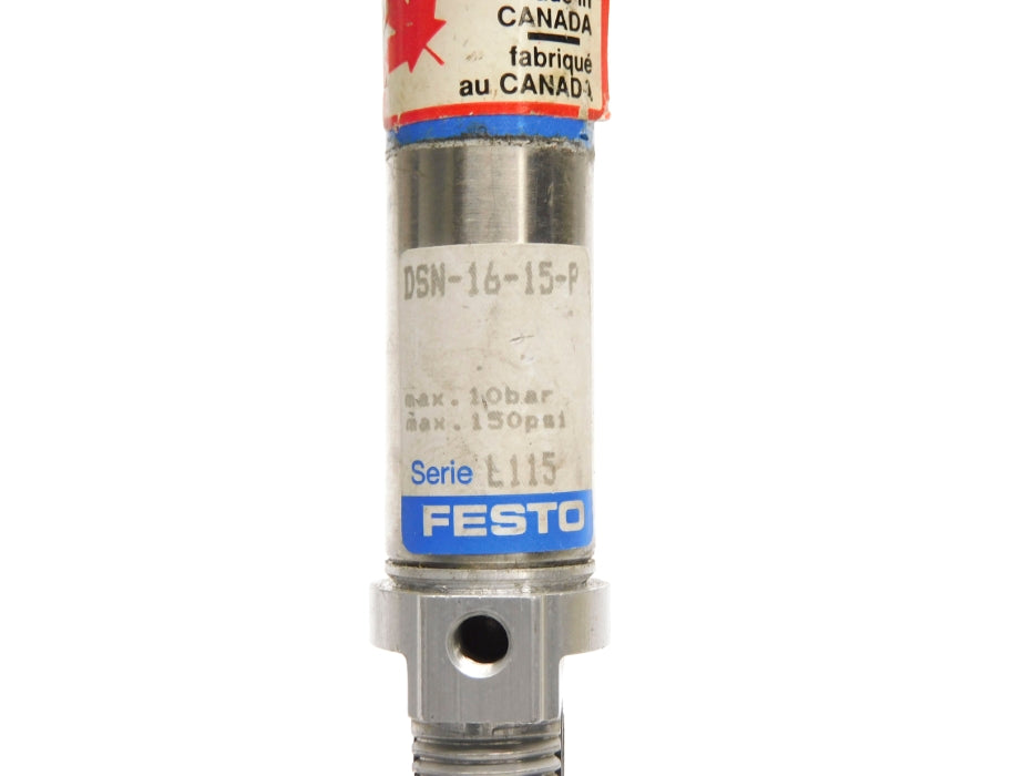 FESTO DSN-16-15-P SER. L115 150PSI NSNP