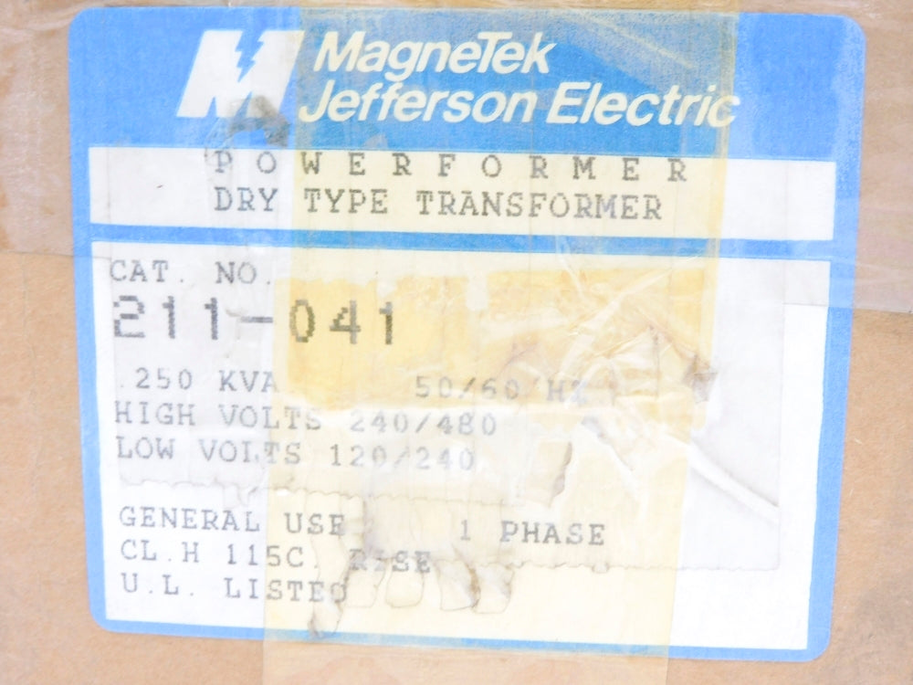 MAGNETEK 211-041 .250KVA NSMP
