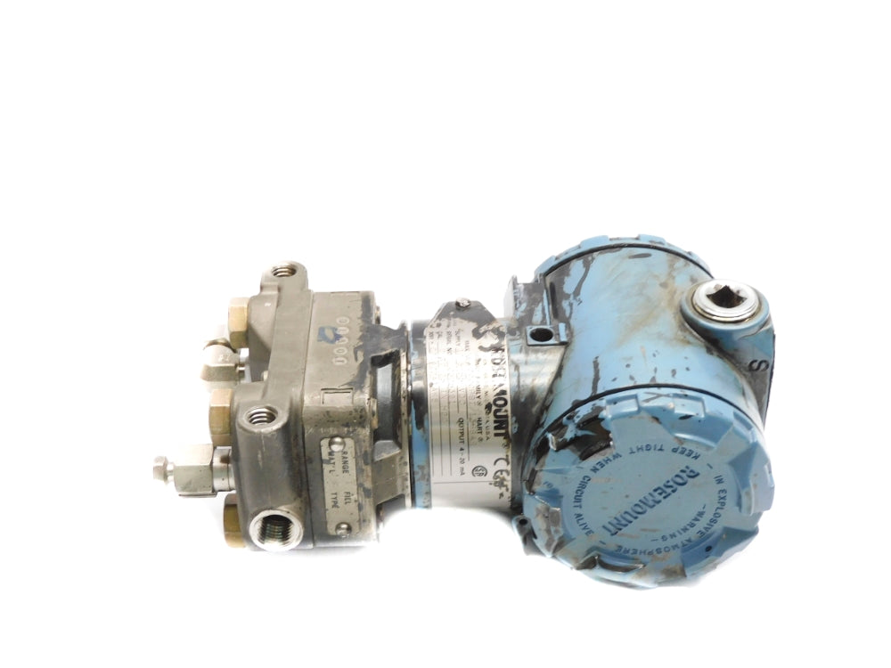 ROSEMOUNT 3051CD1A22A1AK5 0-25"H2O 2000PSI (AS PICTURED) UNMP