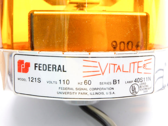 FEDERAL SIGNAL 121S*120ASB SER. B1 NSMP