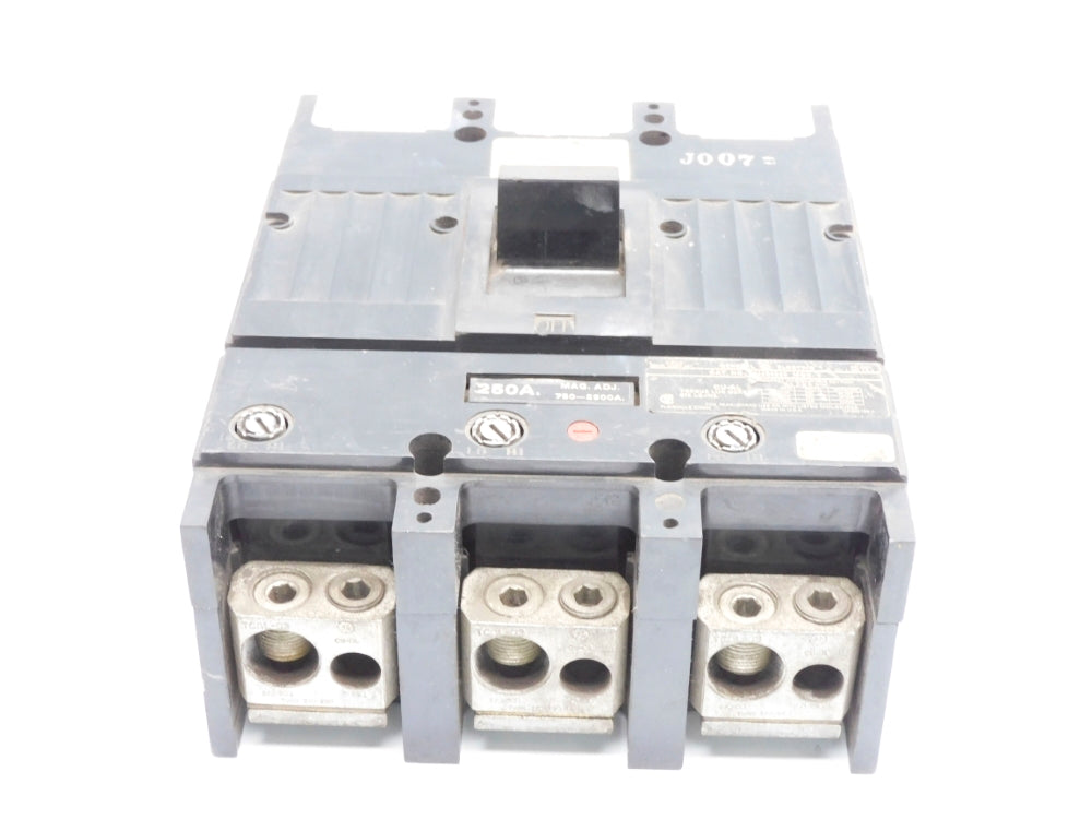 GENERAL ELECTRIC TJJ436250 250A 600VAC UNMP