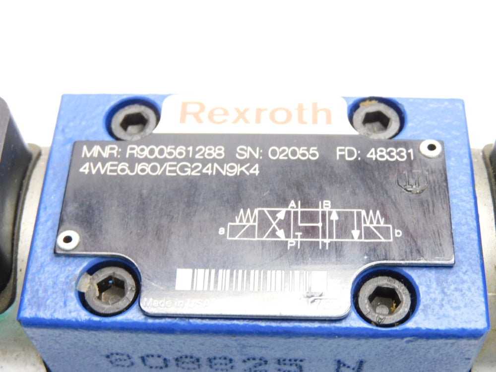 REXROTH 4WE6J60/EG24N9K4 R900561288 24VDC NSNP