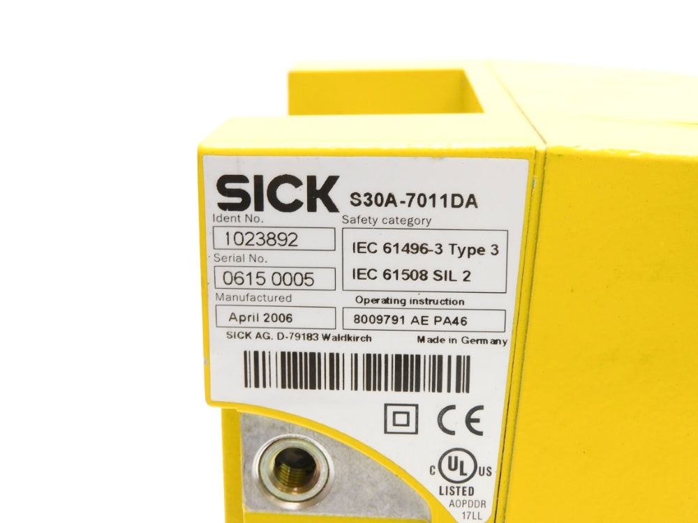 SICK S30A-7011DA 1023892 UNMP