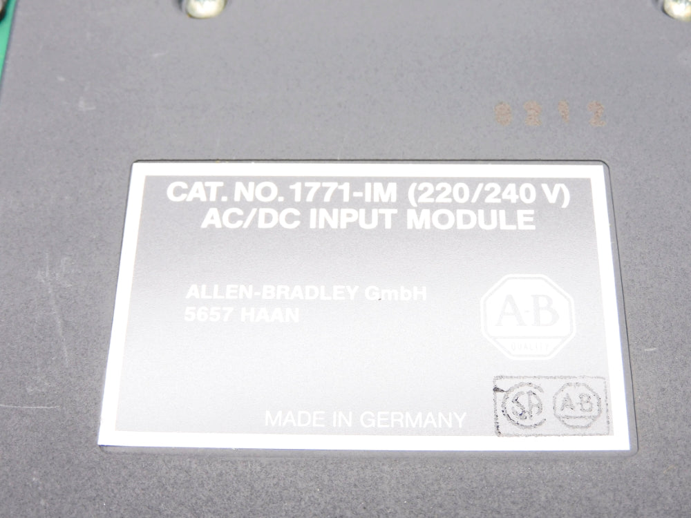 ALLEN BRADLEY 1771-IM (220/240VAC/DC ) UNMP