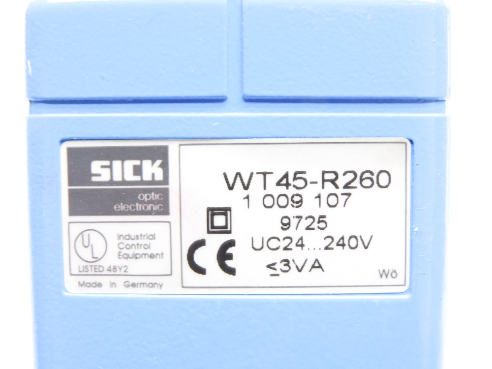 SICK WT45-R260 1009107 NSNP