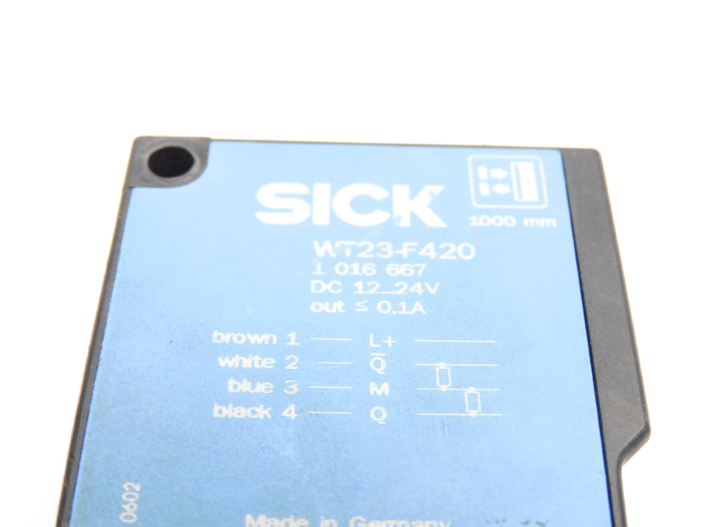 SICK WT23-F420 1016667 12-24VDC 0,1A UNMP