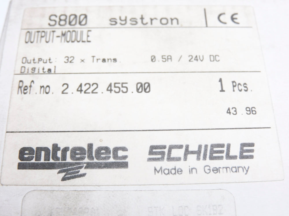 ENTRELEC 2.422.455.00 NSMP