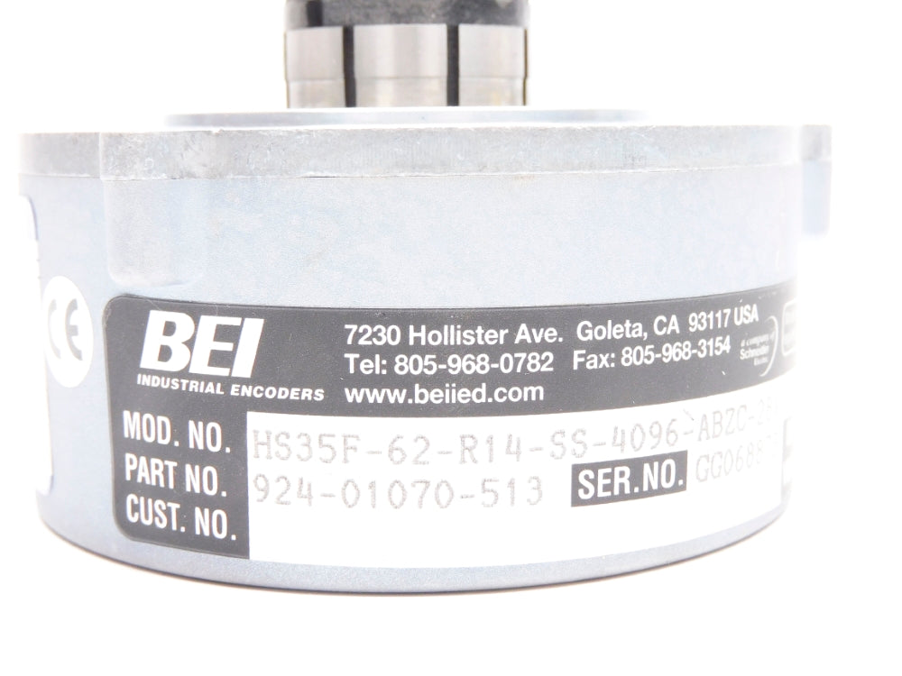 BEI HS35F-62-R14-SS-4096-ABZC-28V/V-SM18-S 924-01070-513 NSNP