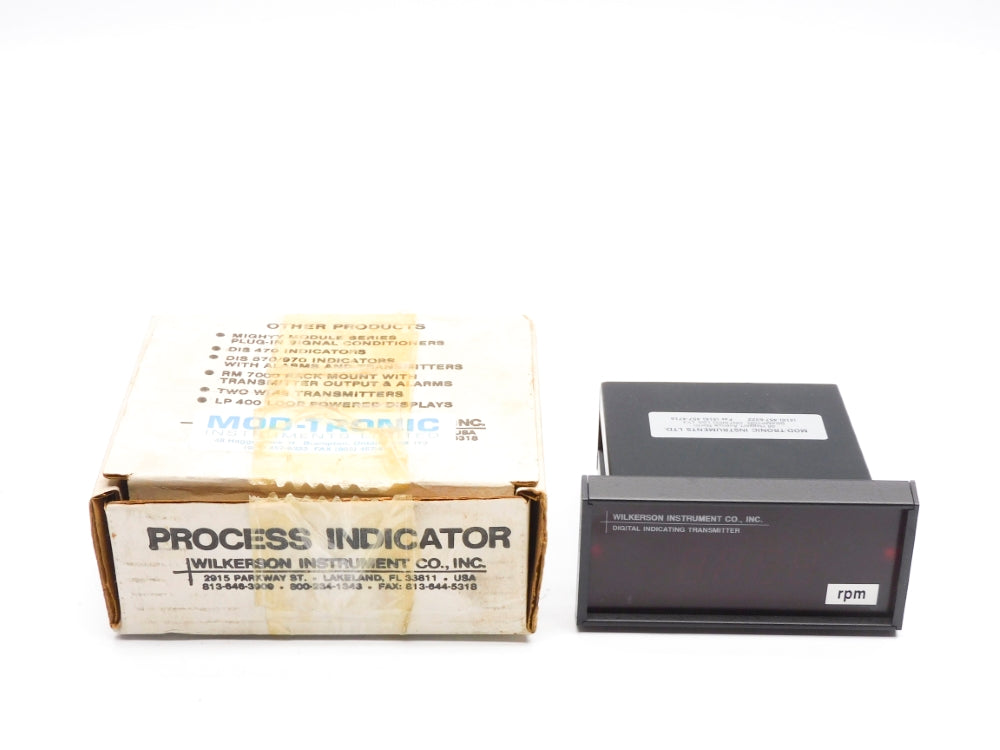 WILKERSON INSTRUMENT DIT475 NSMP