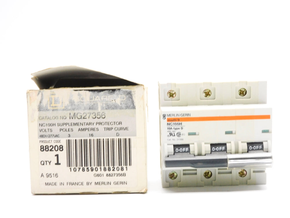 SQUARE D MG27356 15A 480.277VAC NSMP
