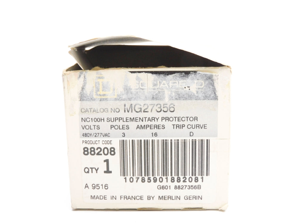 SQUARE D MG27356 15A 480.277VAC NSMP