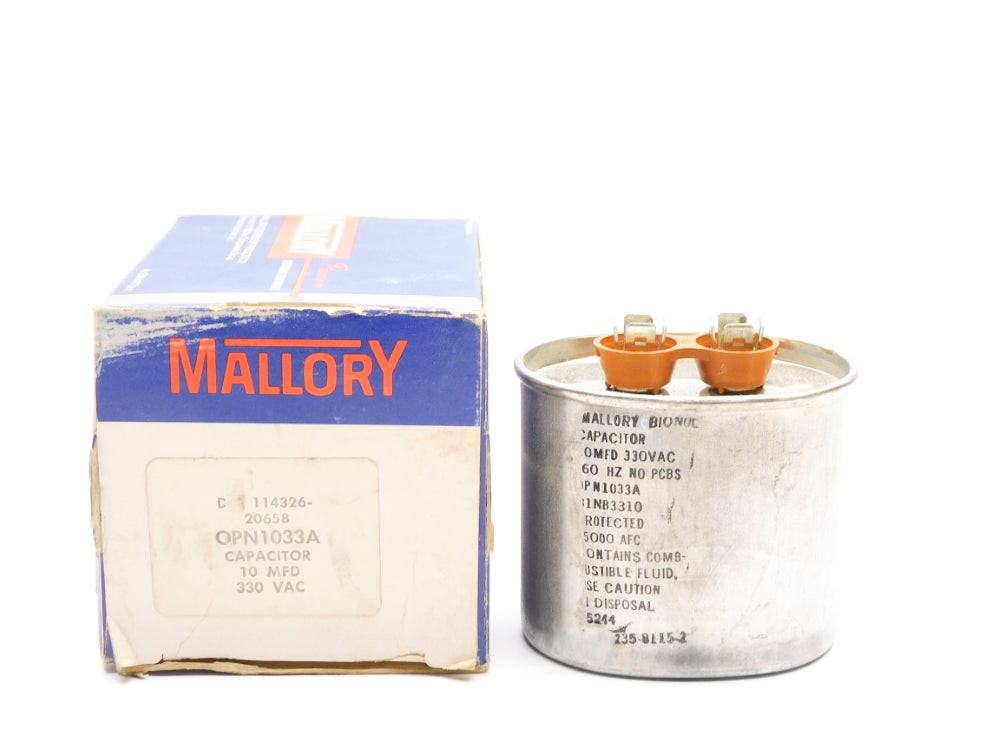 MALLORY 114326-20658 OPN1033A NSMP