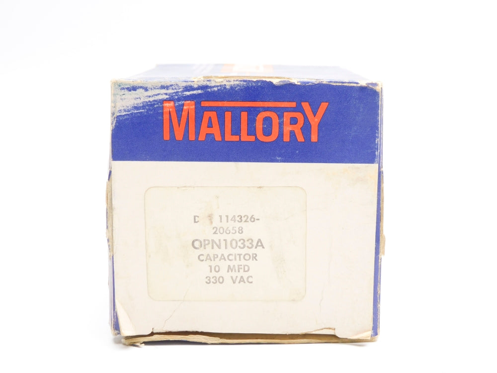 MALLORY 114326-20658 OPN1033A NSMP