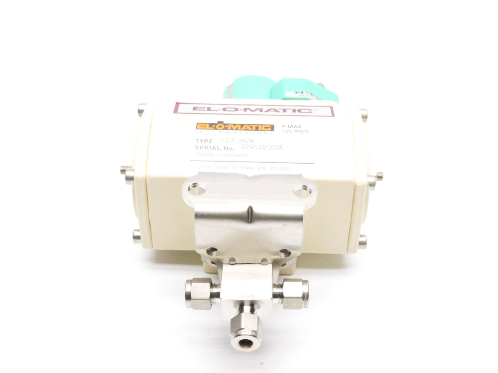 EL-O-MATIC EDA25/A SS-43GXLS4-E25DF-N10 120PSIG NSNP
