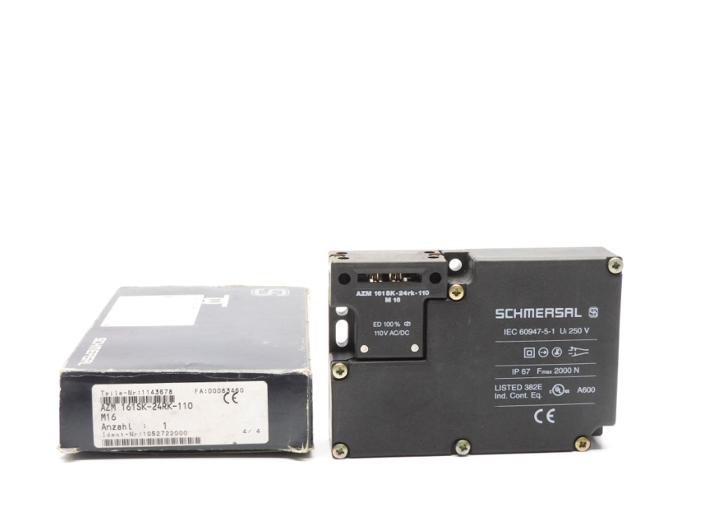 SCHMERSAL AZM161SK-24RK-110M16 1143678 (NO KEY) NSMP