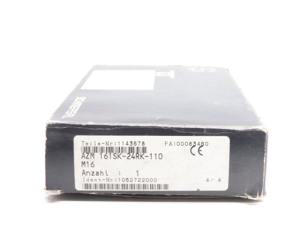 SCHMERSAL AZM161SK-24RK-110M16 1143678 (NO KEY) NSMP