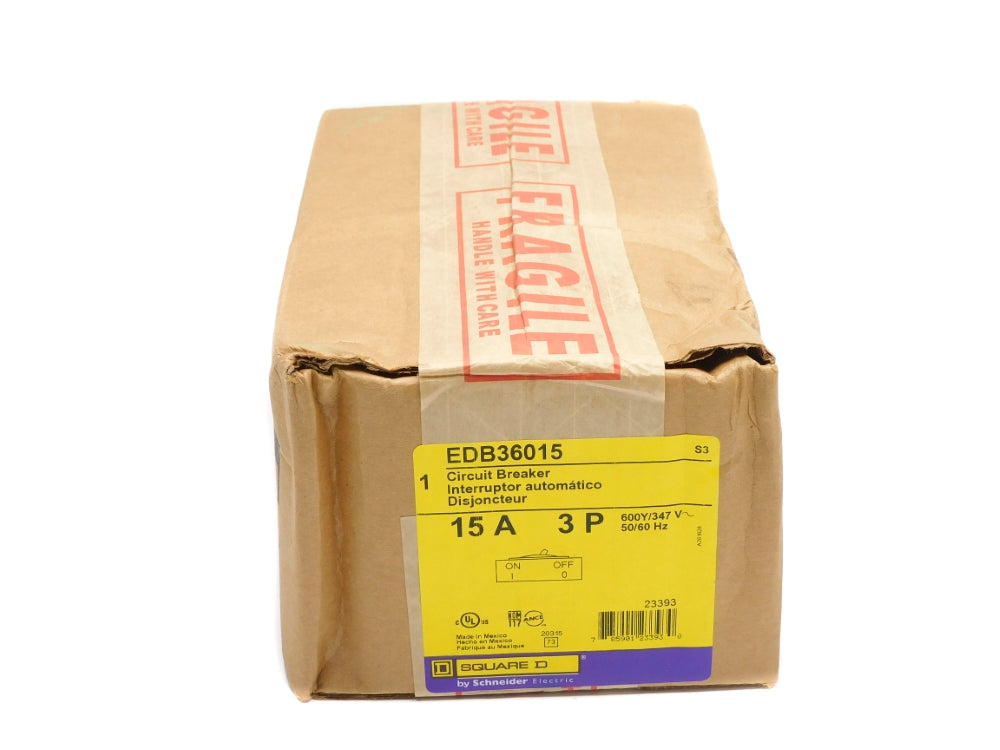 SQUARE D EDB36015 347V 15A NSFS