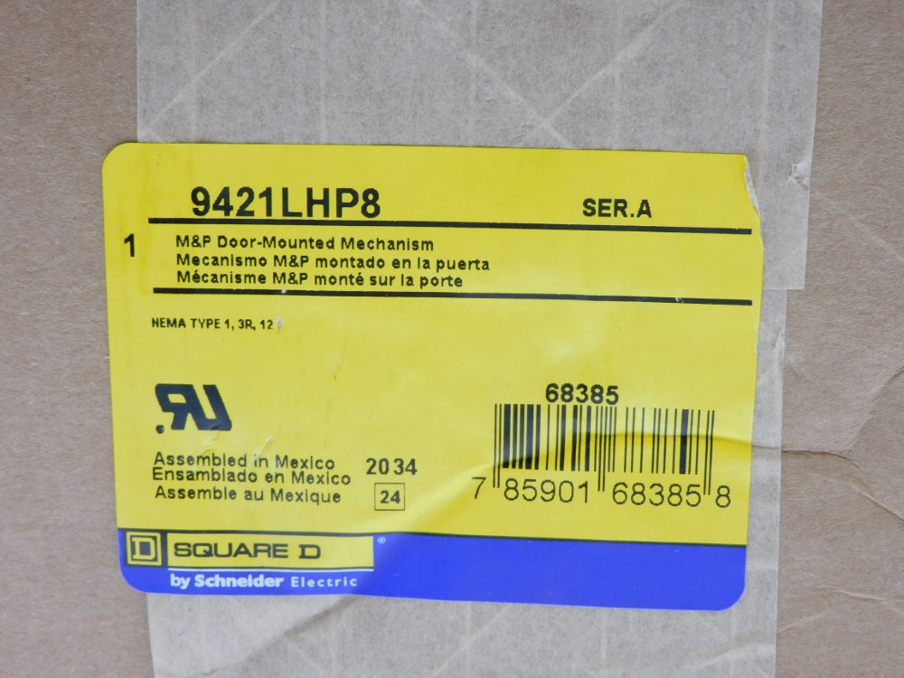 SQUARE D 9421LHP8 SER. A NSFS