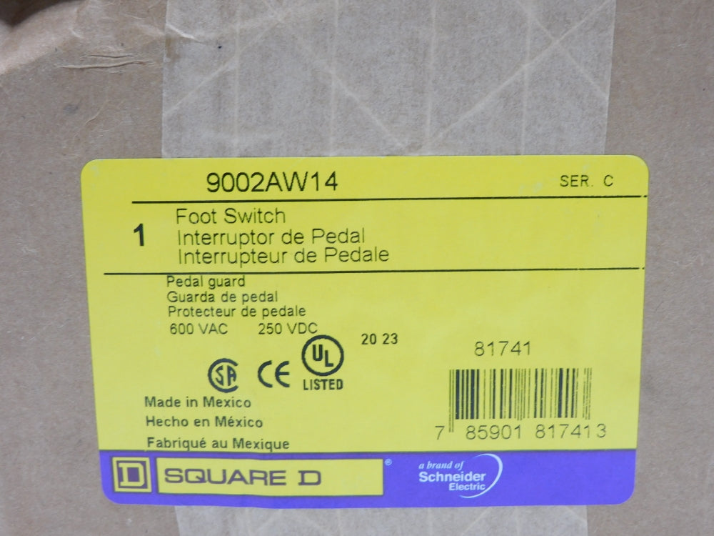 SQUARE D 9002AW14 SER. C NSFS